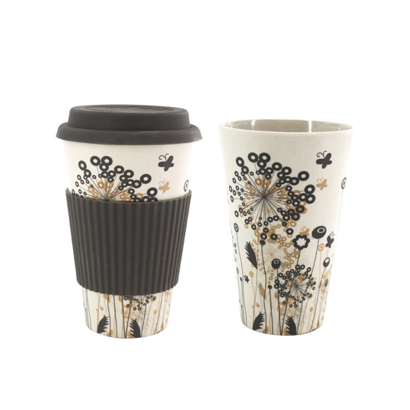 Summer Products Natural Bamboo Fiber Coffee Cup