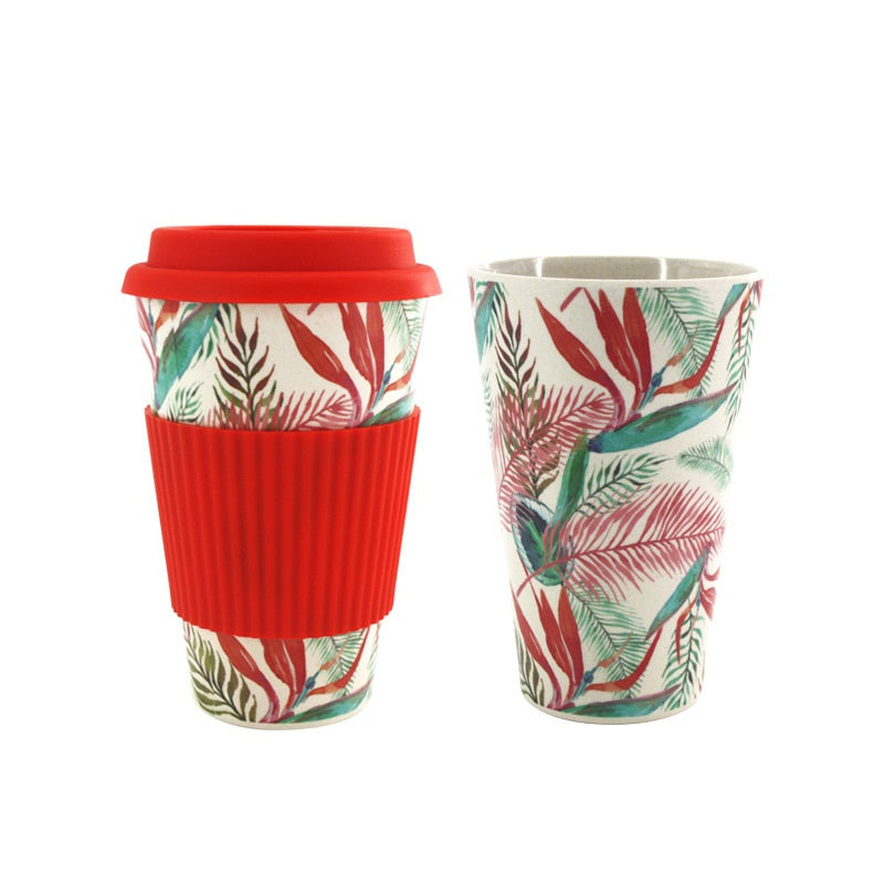 Summer Products Natural Bamboo Fiber Coffee Cup