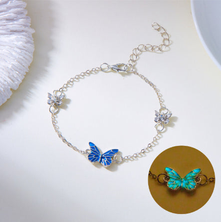 Luminous Jewelry Butterfly Bracelet For Women