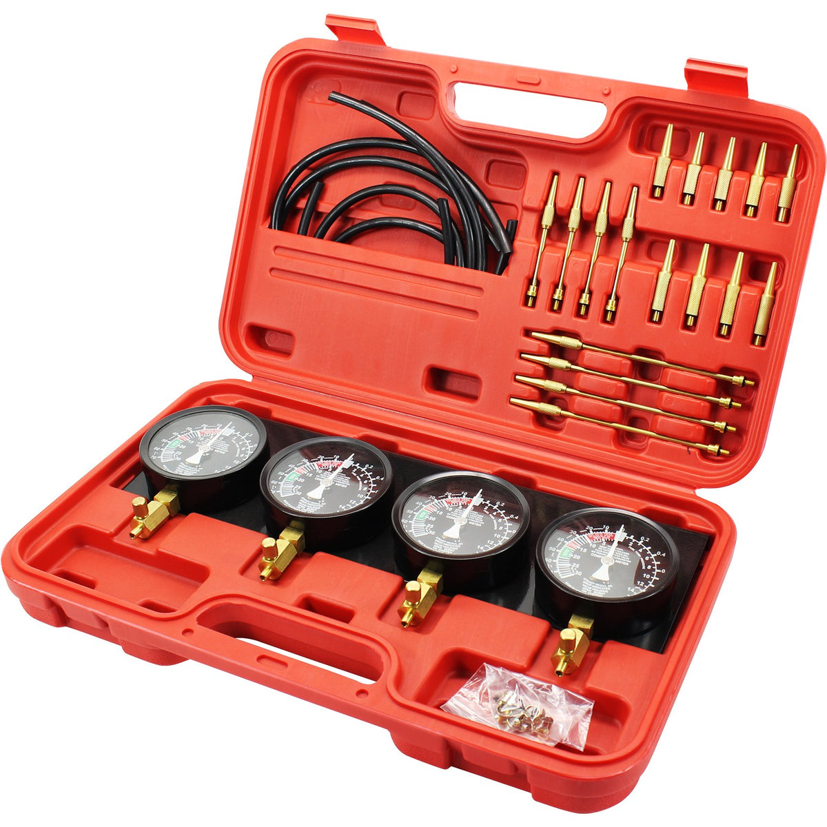 VEV Ergaser Synchronizer Kraftstoff-Vakuumvergaser B100132, Synchro Vergaser Manometern 50X30X15cm, Synchronizer Vergaser Synchronisator Set, Kraftstoff Vakuumvergaser