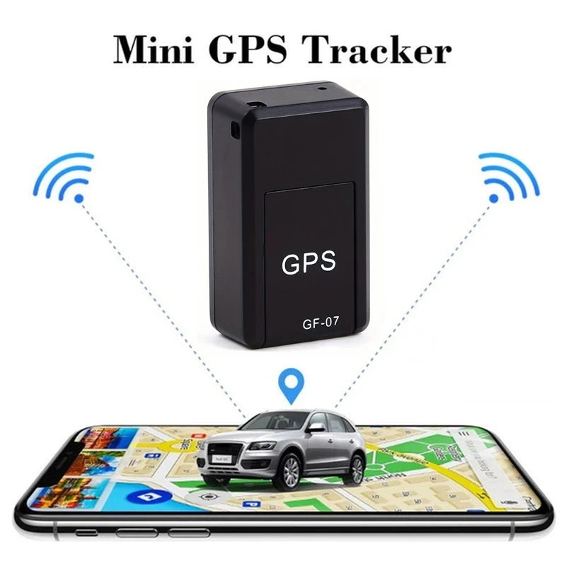 GF-07 Mini Magnetic Vehicle Locator – Compact SMS Position Tracker for Cars