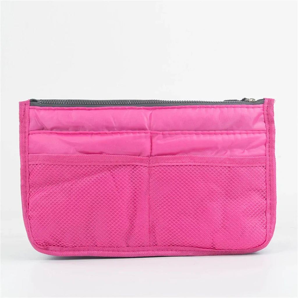 Double-Zipper Handbag Organizer Insert