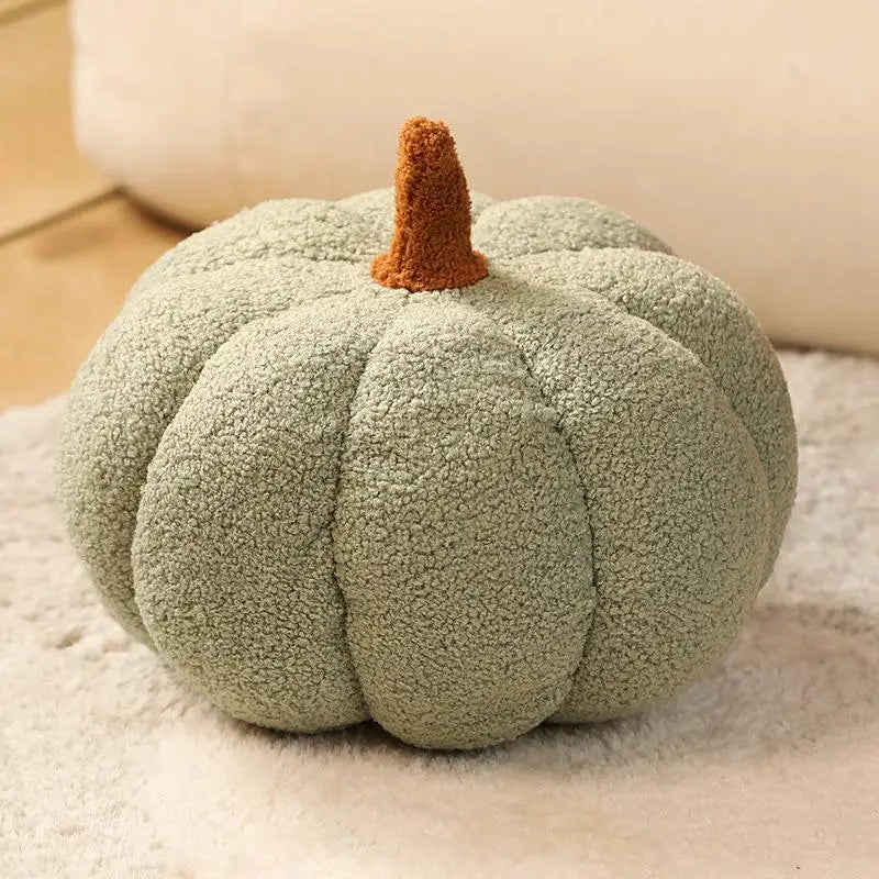 Cozy Plush Pumpkin Throw Pillow Cushion