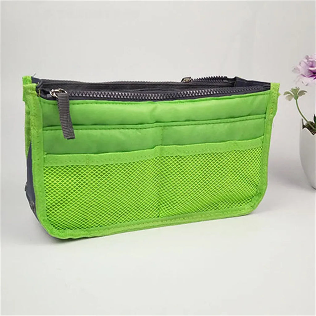 Double-Zipper Handbag Organizer Insert