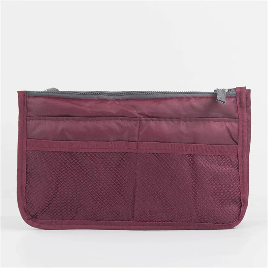 Double-Zipper Handbag Organizer Insert