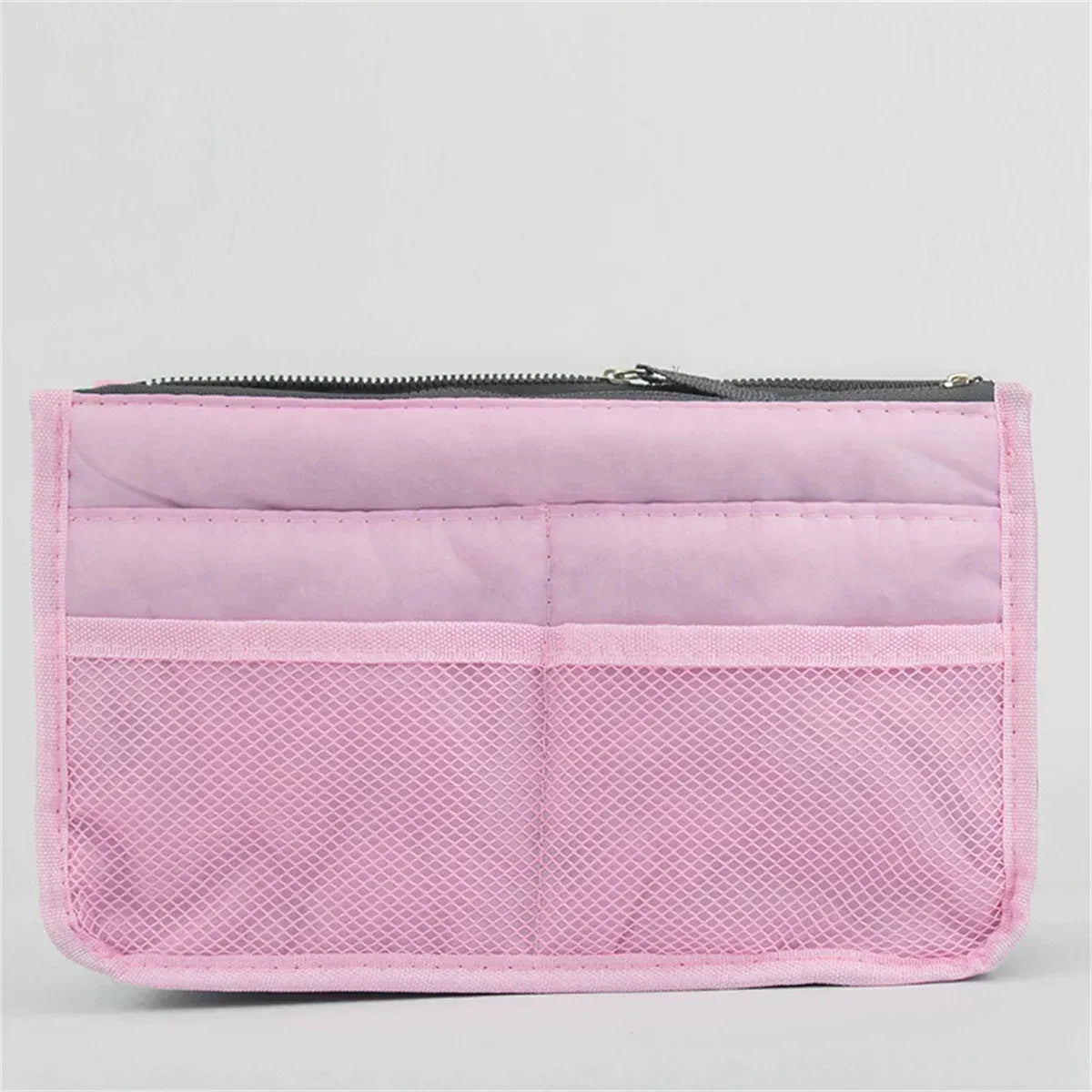 Double-Zipper Handbag Organizer Insert