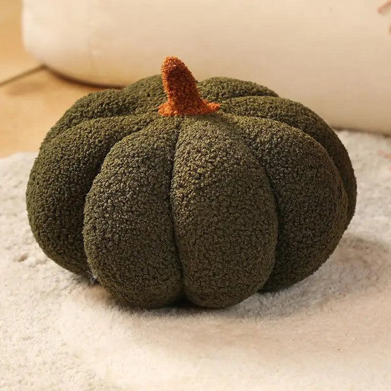 Cozy Plush Pumpkin Throw Pillow Cushion