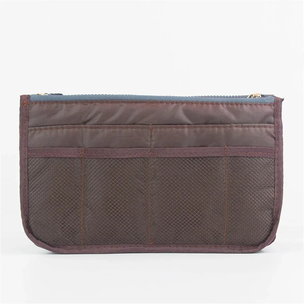 Double-Zipper Handbag Organizer Insert