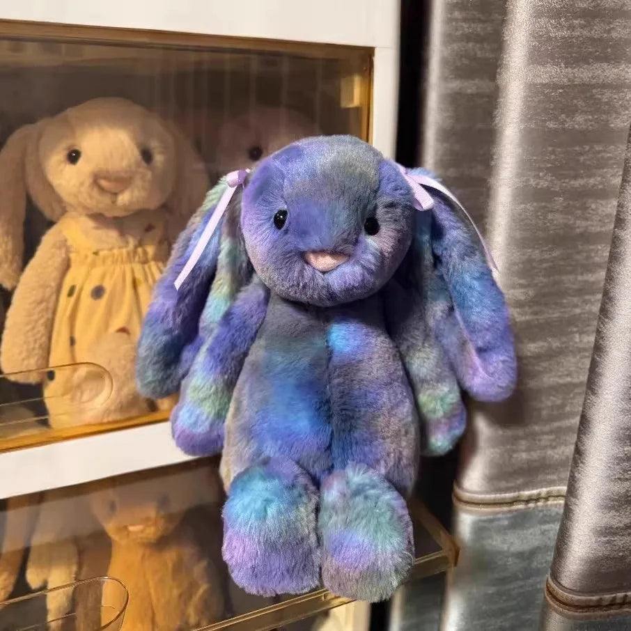 Cozy Kawaii Plush Bunny Desk Ornament
