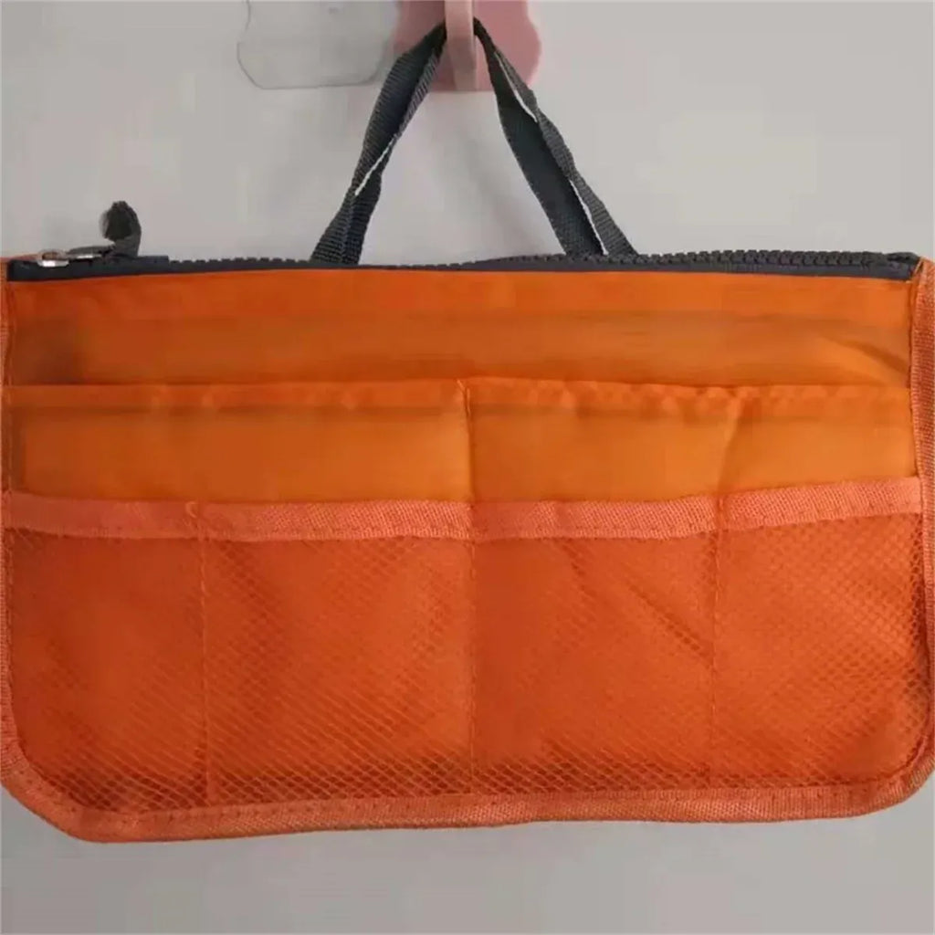 Double-Zipper Handbag Organizer Insert