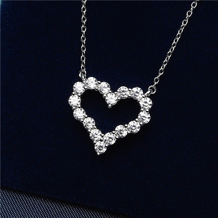 Casual Heart Necklace For Women