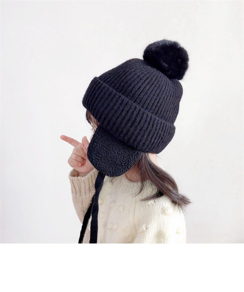 Autumn And Winter Children's Cute Knitting Wool Hat Winter